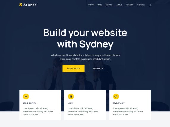 Sydney Free WordPress Themes