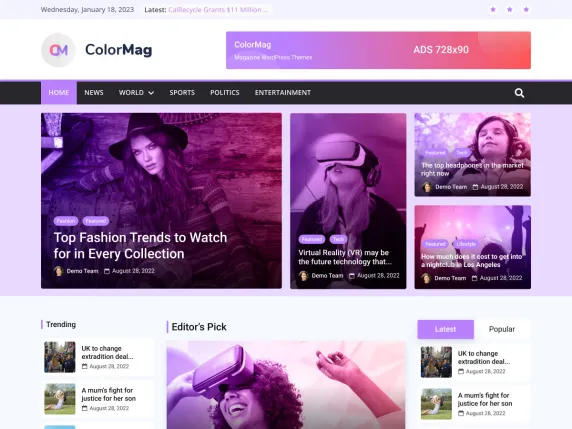 ColorMag WP Theme