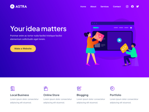 Astra Free WordPress Themes